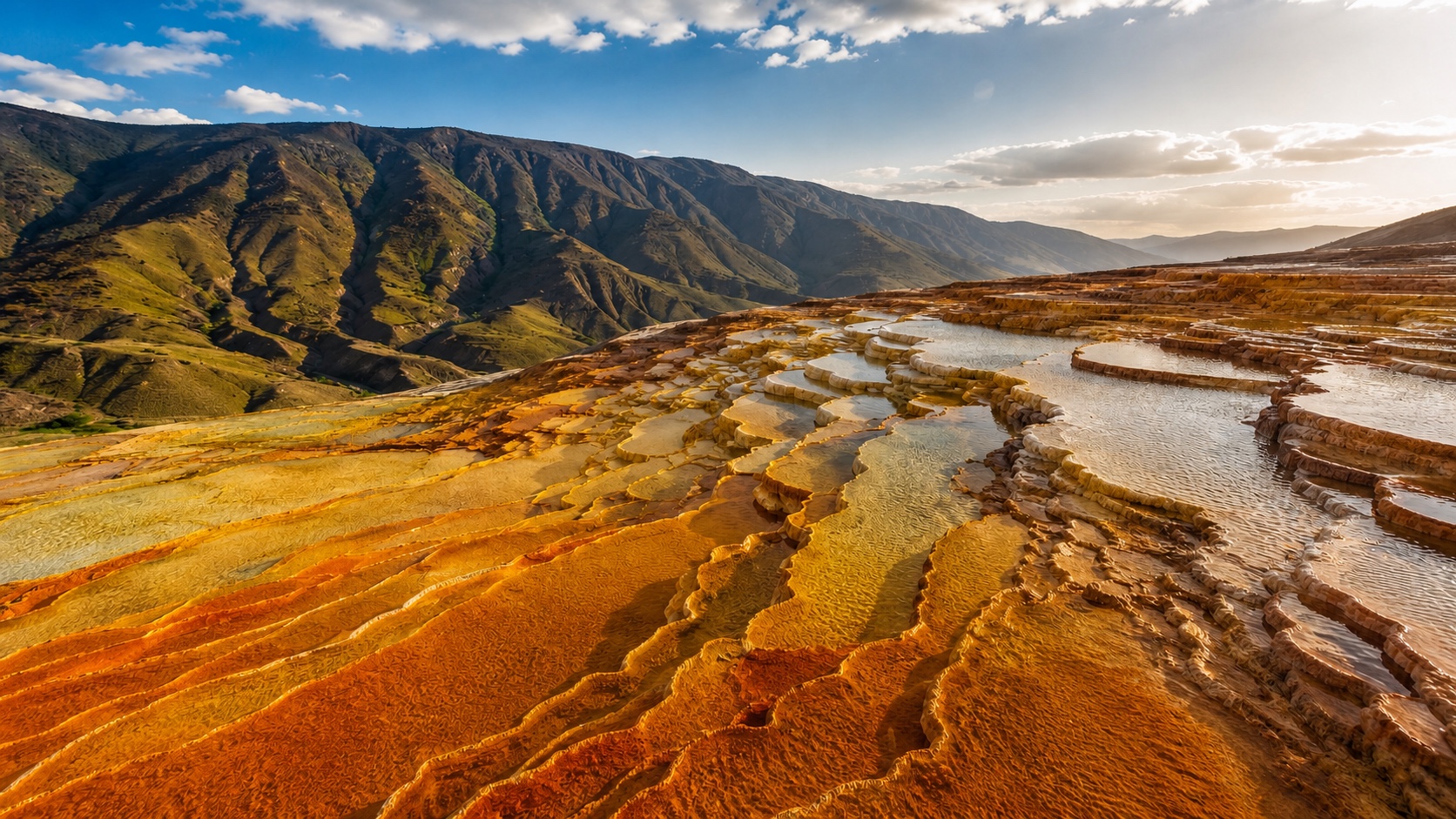 Terrazas de fuego y agua